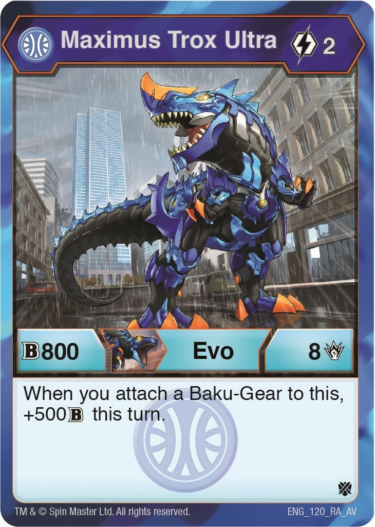 Image for Maximus Trox Ultra (Armored Elite) (120) - Bakugan TCG