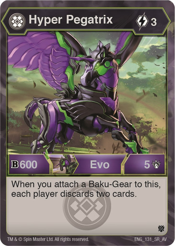 Image for Hyper Pegatrix (Armored Elite) (131) - Bakugan TCG