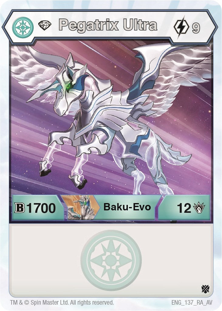 Image for Diamond Pegatrix Ultra (Armored Elite) (137) - Bakugan TCG