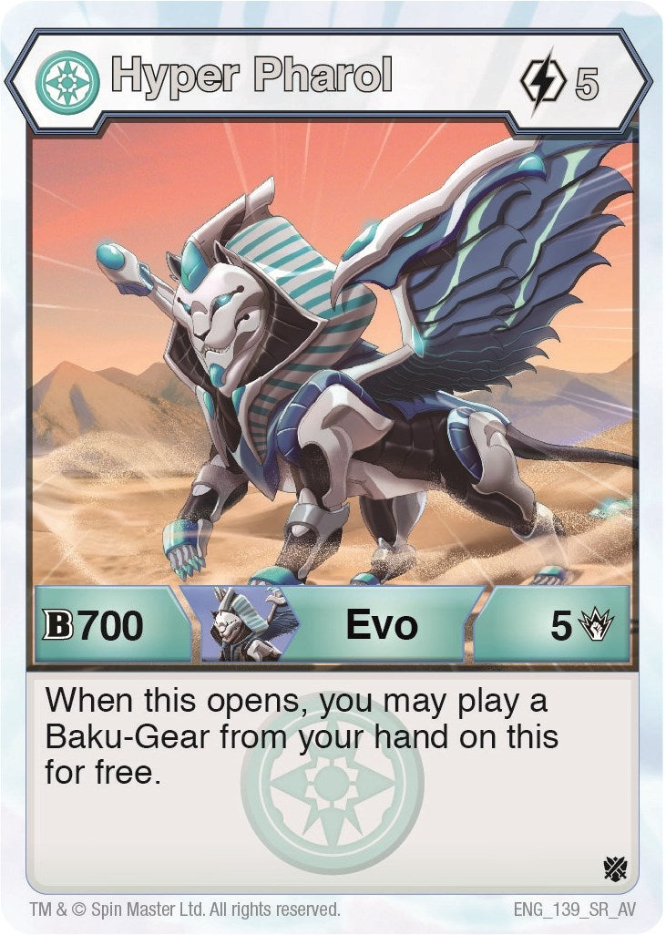 Image for Hyper Pharol (Armored Elite) (139) - Bakugan TCG