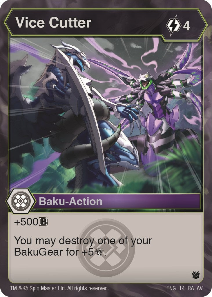 Image for Vice Cutter (Armored Elite) (14) - Bakugan TCG