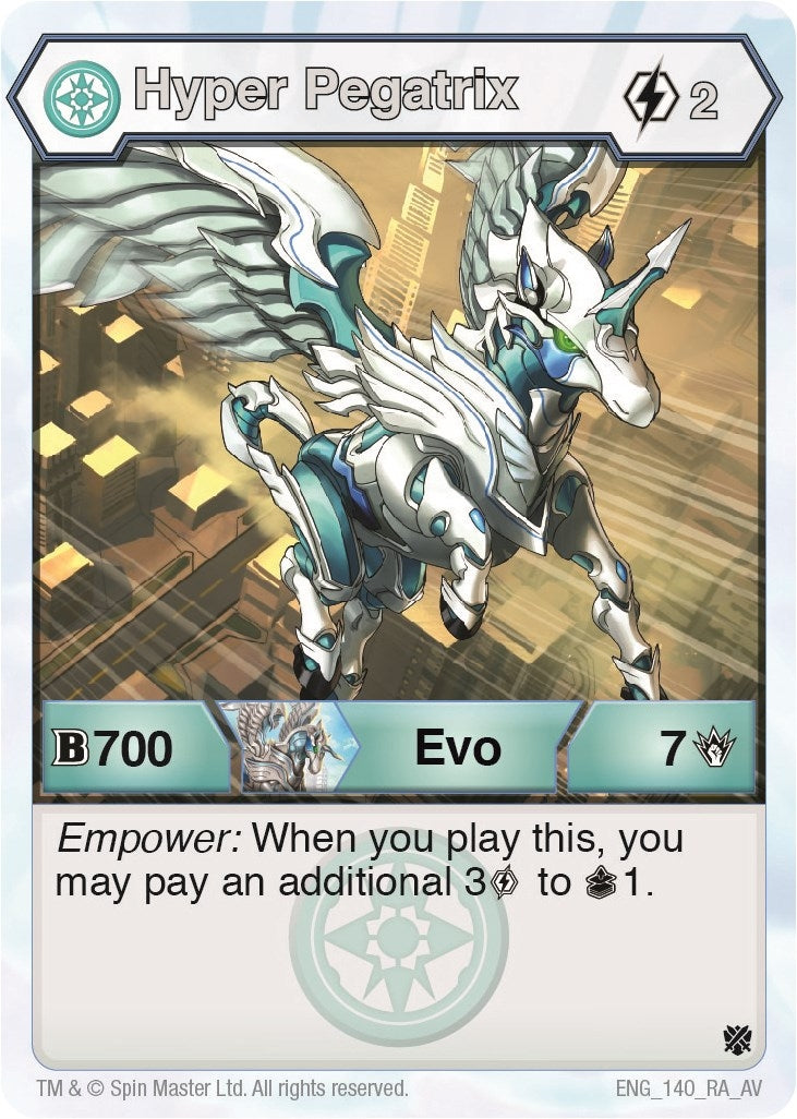 Image for Hyper Pegatrix (140) (Armored Elite) (140) - Bakugan TCG