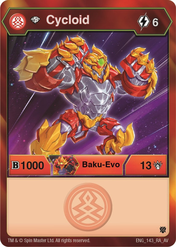 Image for Diamond Fire Giant (Armored Elite) (143) - Bakugan TCG