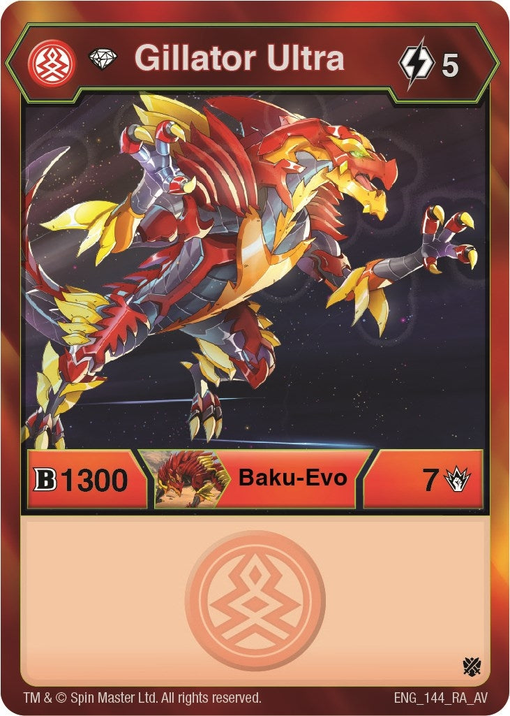 Image for Diamond Gillator Ultra (Armored Elite) (144) - Bakugan TCG