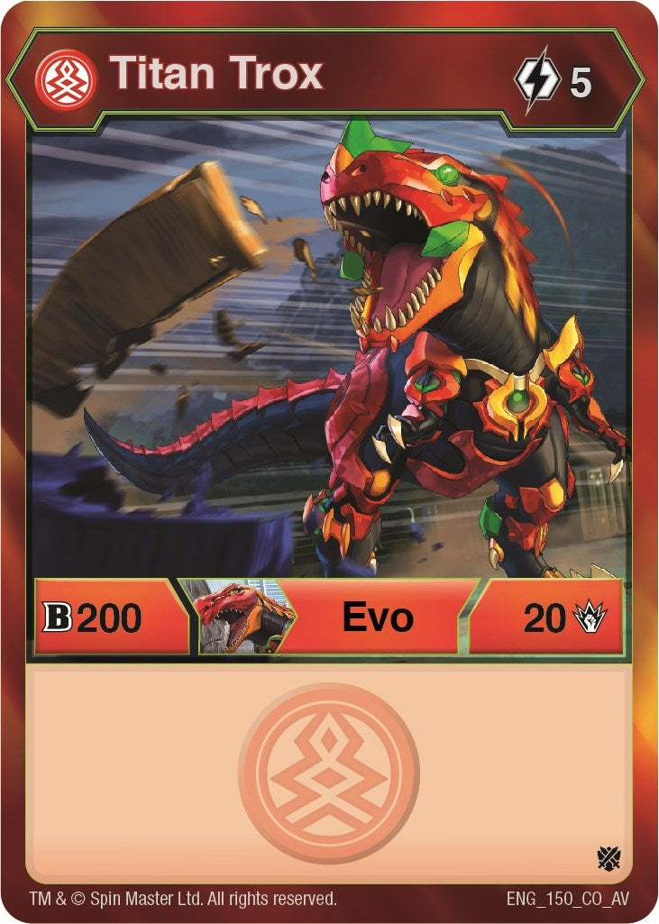 Image for Titan Trox (Armored Elite) (150) - Bakugan TCG