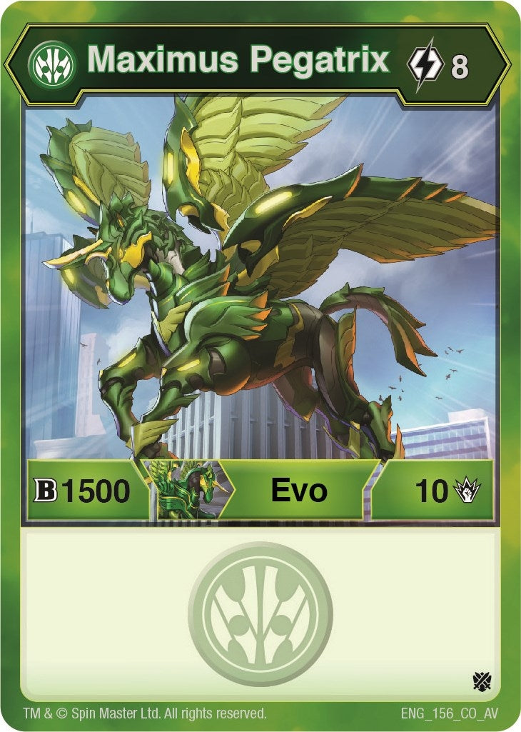 Image for Maximus Pegatrix (Armored Elite) (156) - Bakugan TCG