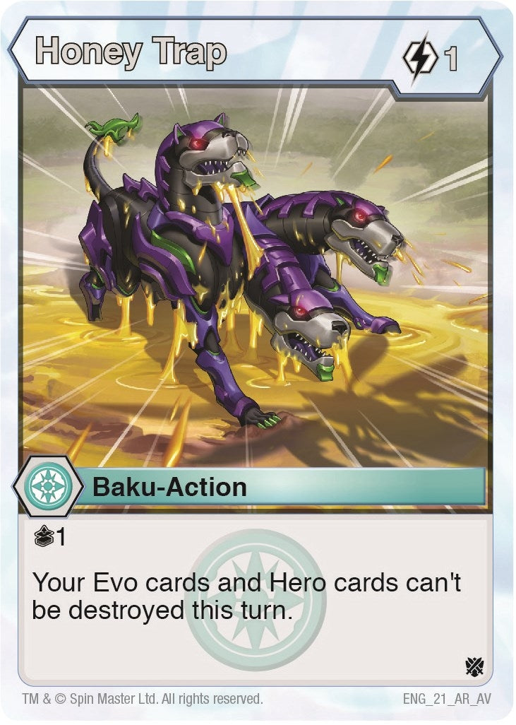 Image for Honey Trap (Armored Elite) (21) - Bakugan TCG