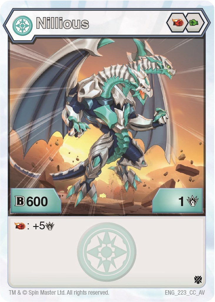 Image for Nillious (223) (Armored Elite) (223) - Bakugan TCG