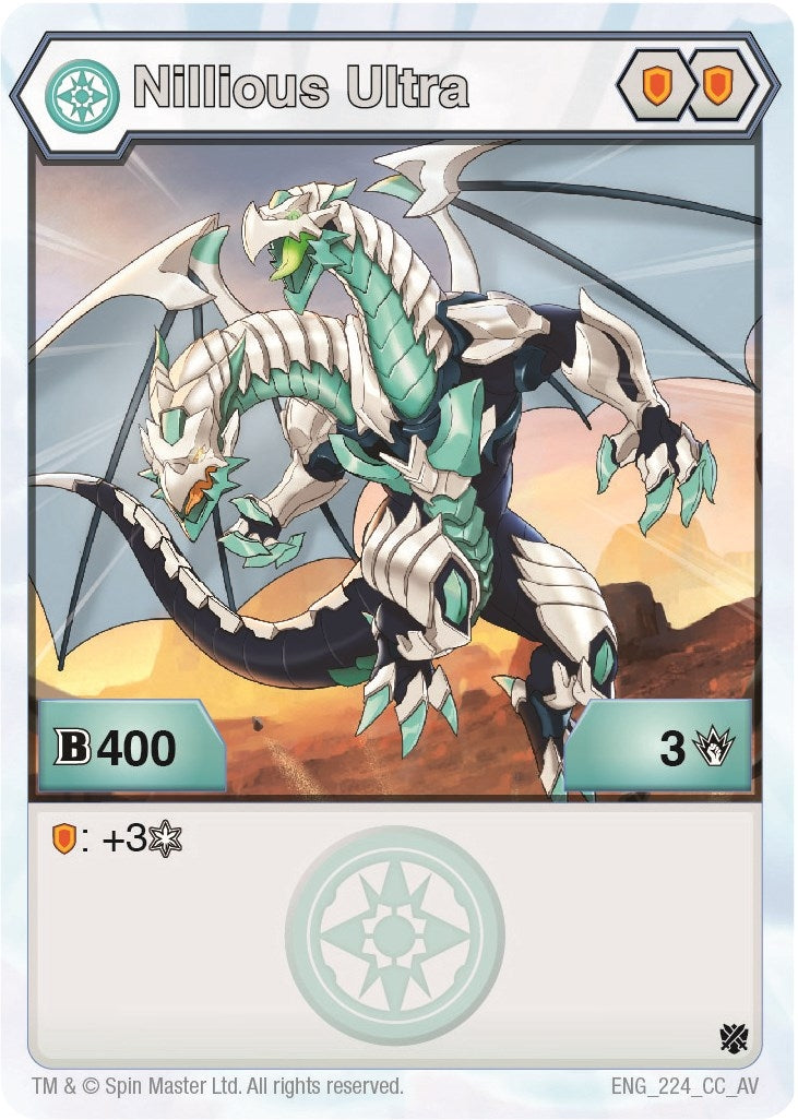 Image for Nillious Ultra (224) (Armored Elite) (224) - Bakugan TCG