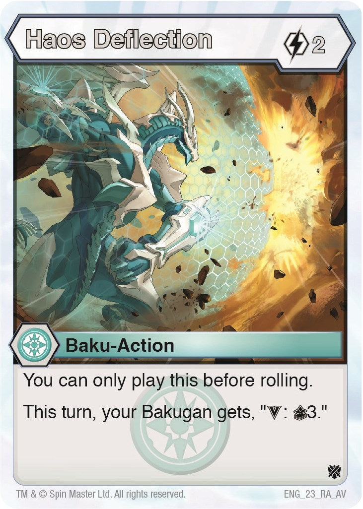 Image for Haos Deflection (Armored Elite) (23) - Bakugan TCG