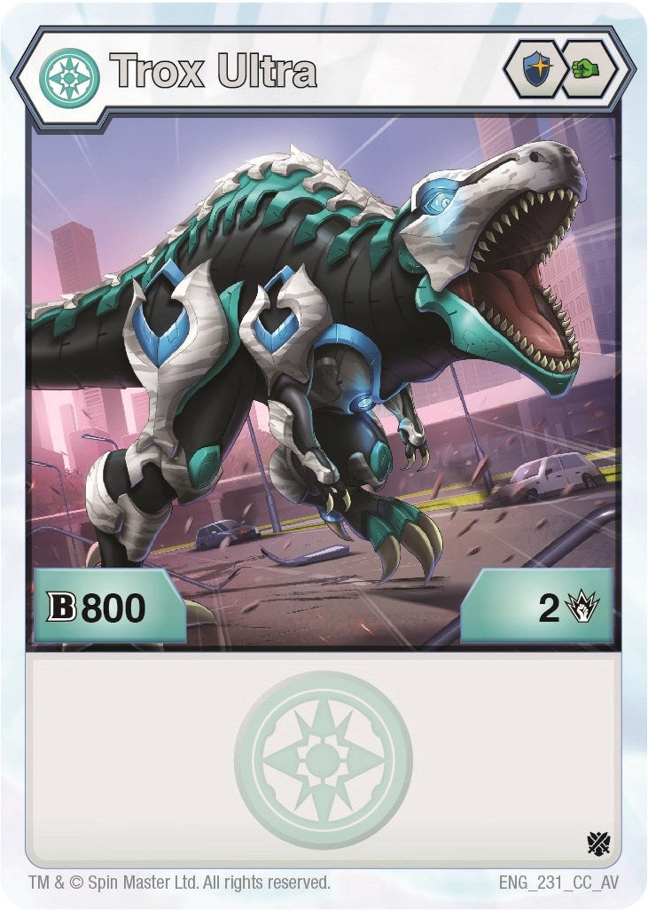 Image for Trox Ultra (231) (Armored Elite) (231) - Bakugan TCG