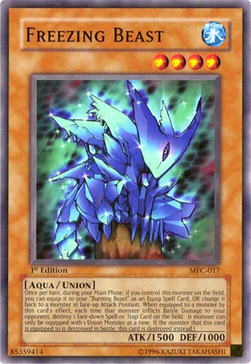 Image for Freezing Beast (Magician's Force) (MFC-017) - YuGiOh