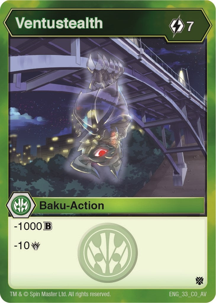 Image for Ventustealth (Armored Elite) (33) - Bakugan TCG
