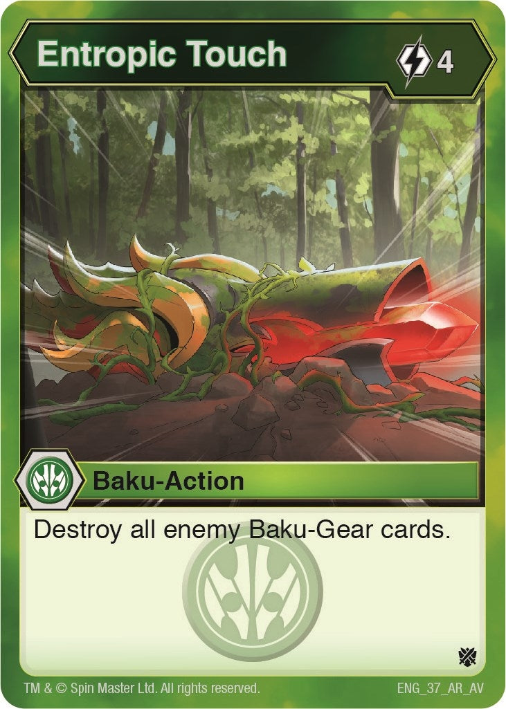 Image for Entropic Touch (Armored Elite) (37) - Bakugan TCG