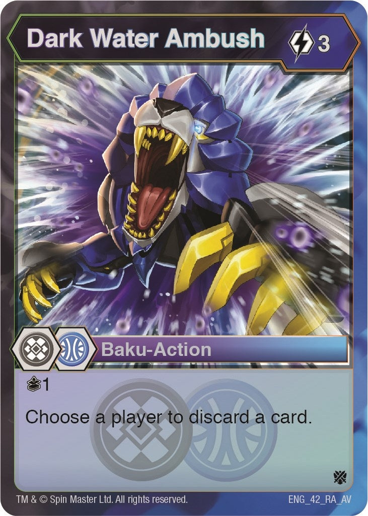 Image for Dark Water Ambush (Armored Elite) (42) - Bakugan TCG
