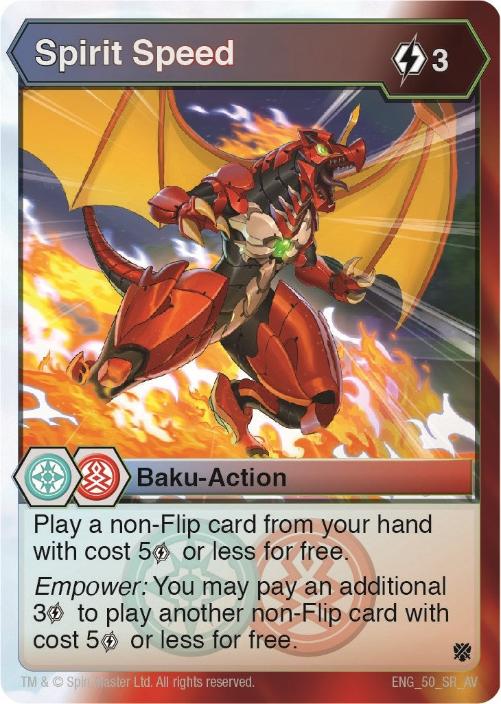 Image for Spirit Speed (Armored Elite) (50) - Bakugan TCG