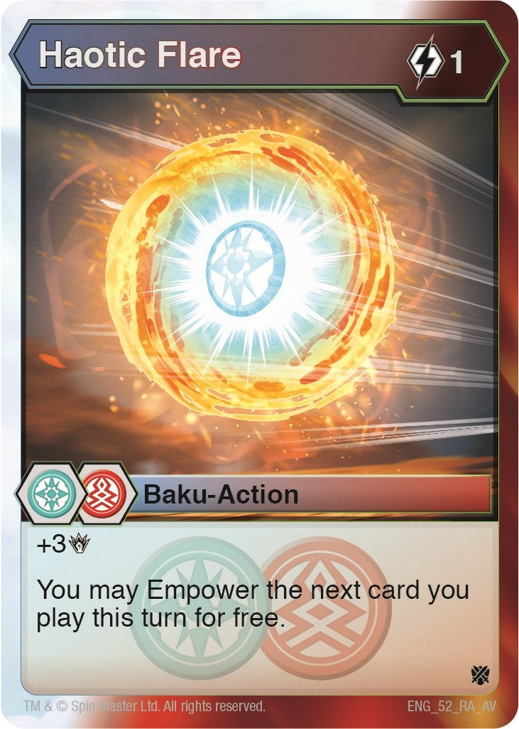 Image for Haotic Flare (Armored Elite) (52) - Bakugan TCG