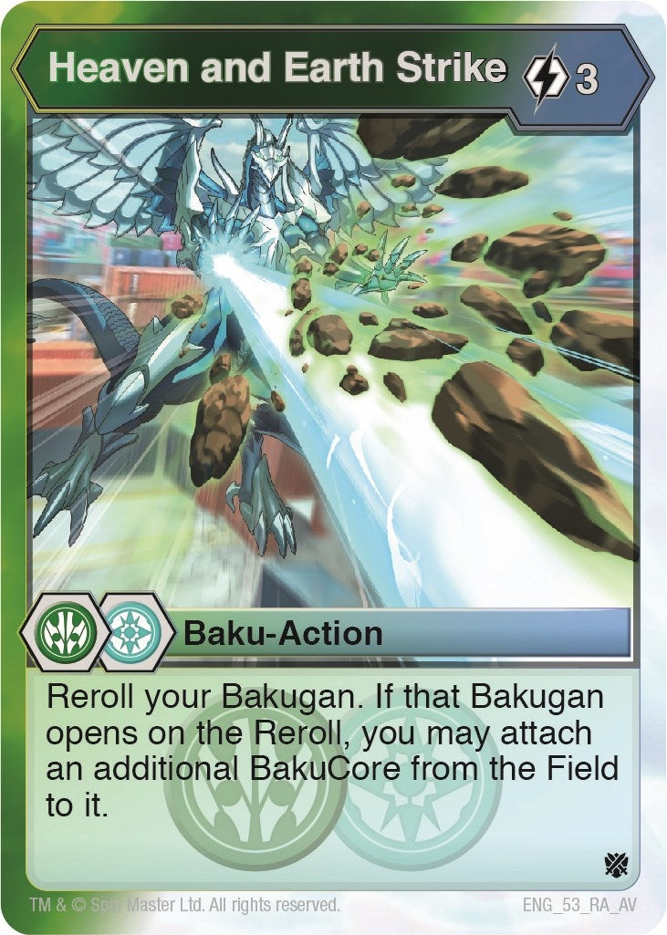 Image for Heaven and Earth Strike (Armored Elite) (53) - Bakugan TCG