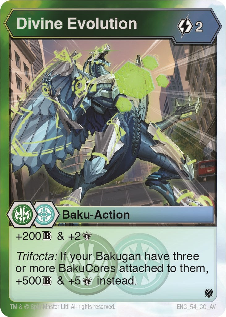 Image for Divine Evolution (Armored Elite) (54) - Bakugan TCG