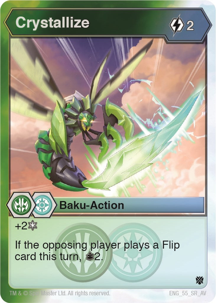 Image for Crystallize (Armored Elite) (55) - Bakugan TCG