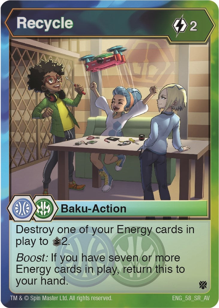 Image for Recycle (Armored Elite) (58) - Bakugan TCG