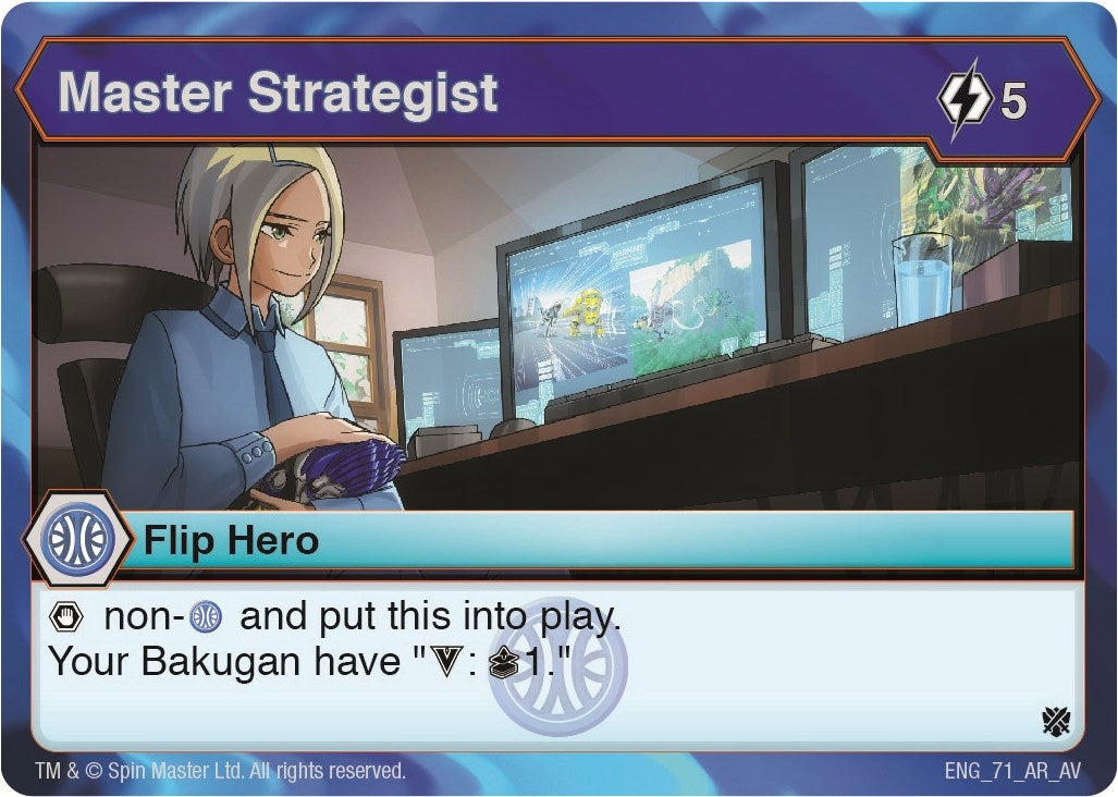 Image for Master Strategist (Armored Elite) (71) - Bakugan TCG