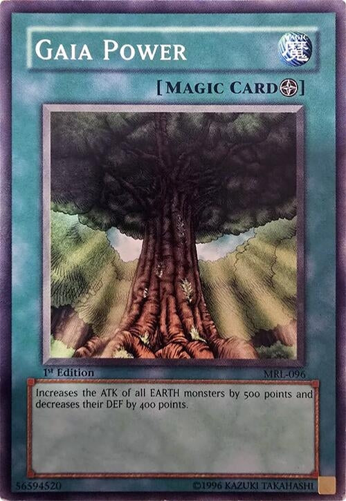 Image for Gaia Power (Magic Ruler) (MRL-096) - YuGiOh