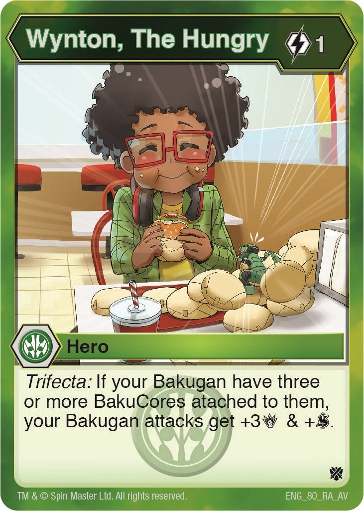 Image for Wynton, The Hungry (Armored Elite) (80) - Bakugan TCG