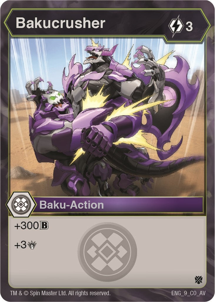 Image for Bakucrusher (Armored Elite) (9) - Bakugan TCG