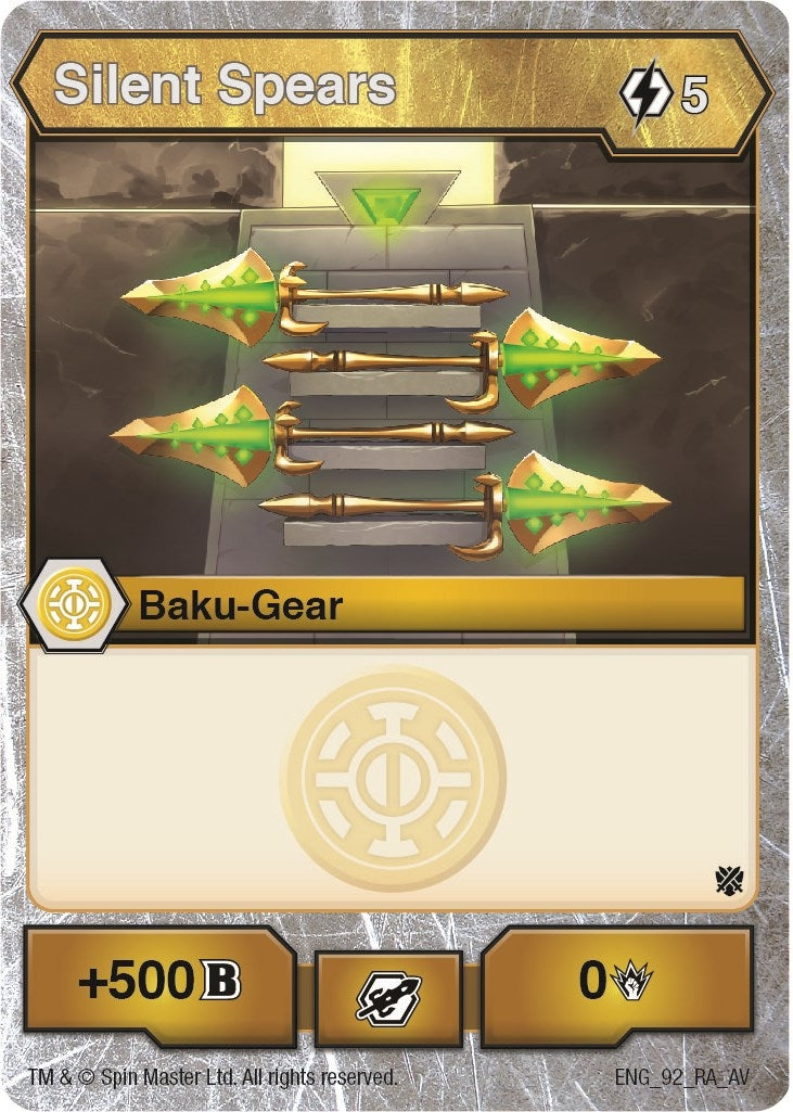 Image for Silent Spears (Armored Elite) (92) - Bakugan TCG