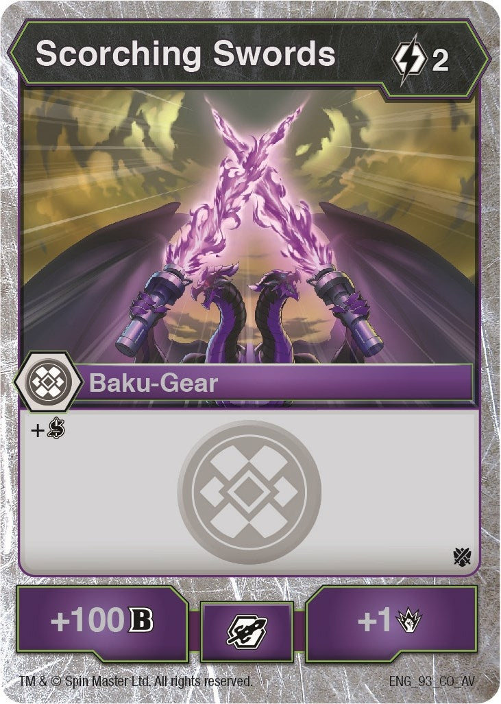 Image for Scorching Swords (Armored Elite) (93) - Bakugan TCG