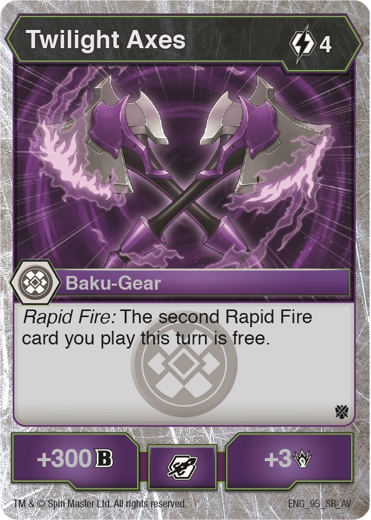 Image for Twilight Axes (Armored Elite) (95) - Bakugan TCG