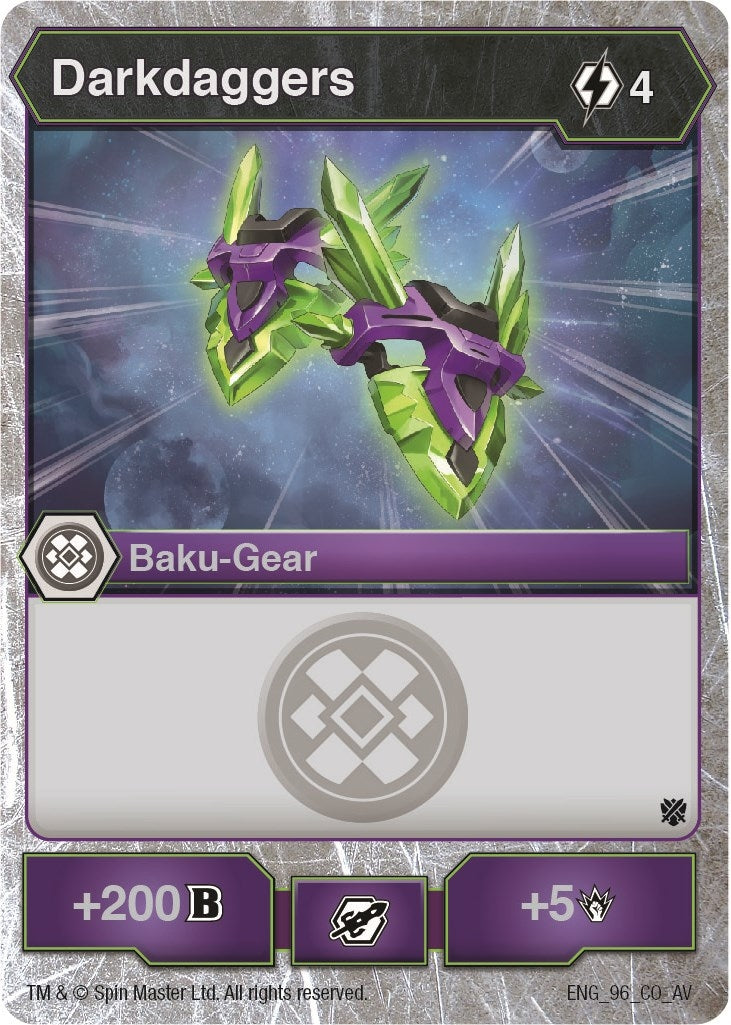 Image for Darkdaggers (Armored Elite) (96) - Bakugan TCG