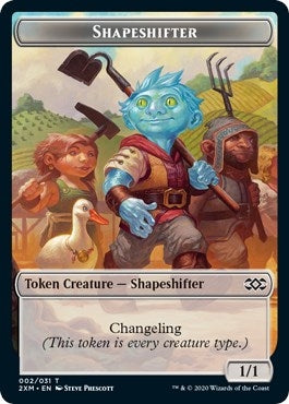 Image for Shapeshifter Token (Double Masters) (2) - Magic: The Gathering