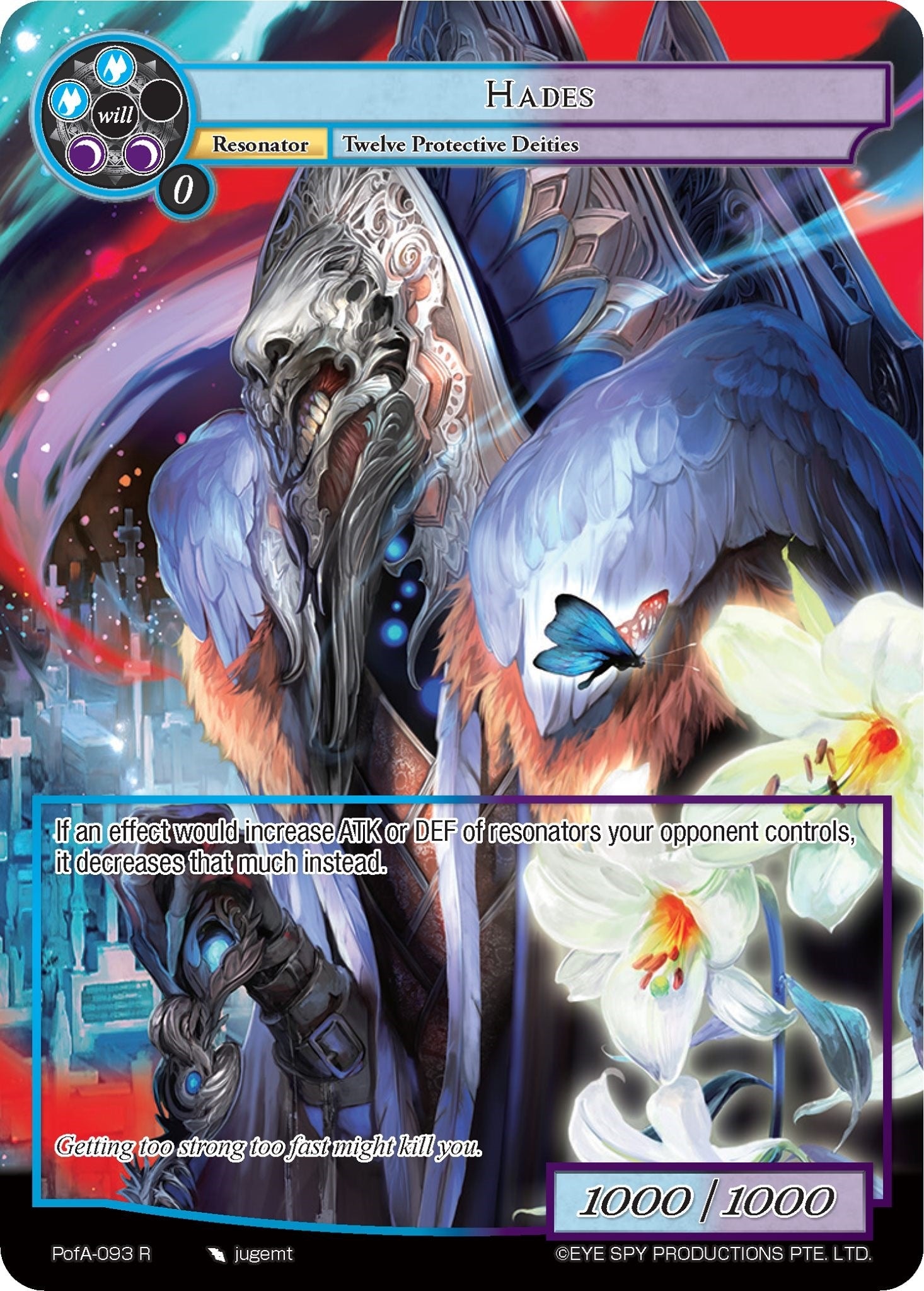 Image for Hades (Full Art) (Alice Origin IV: Prologue of Attoractia) (PofA-093) - Force of Will