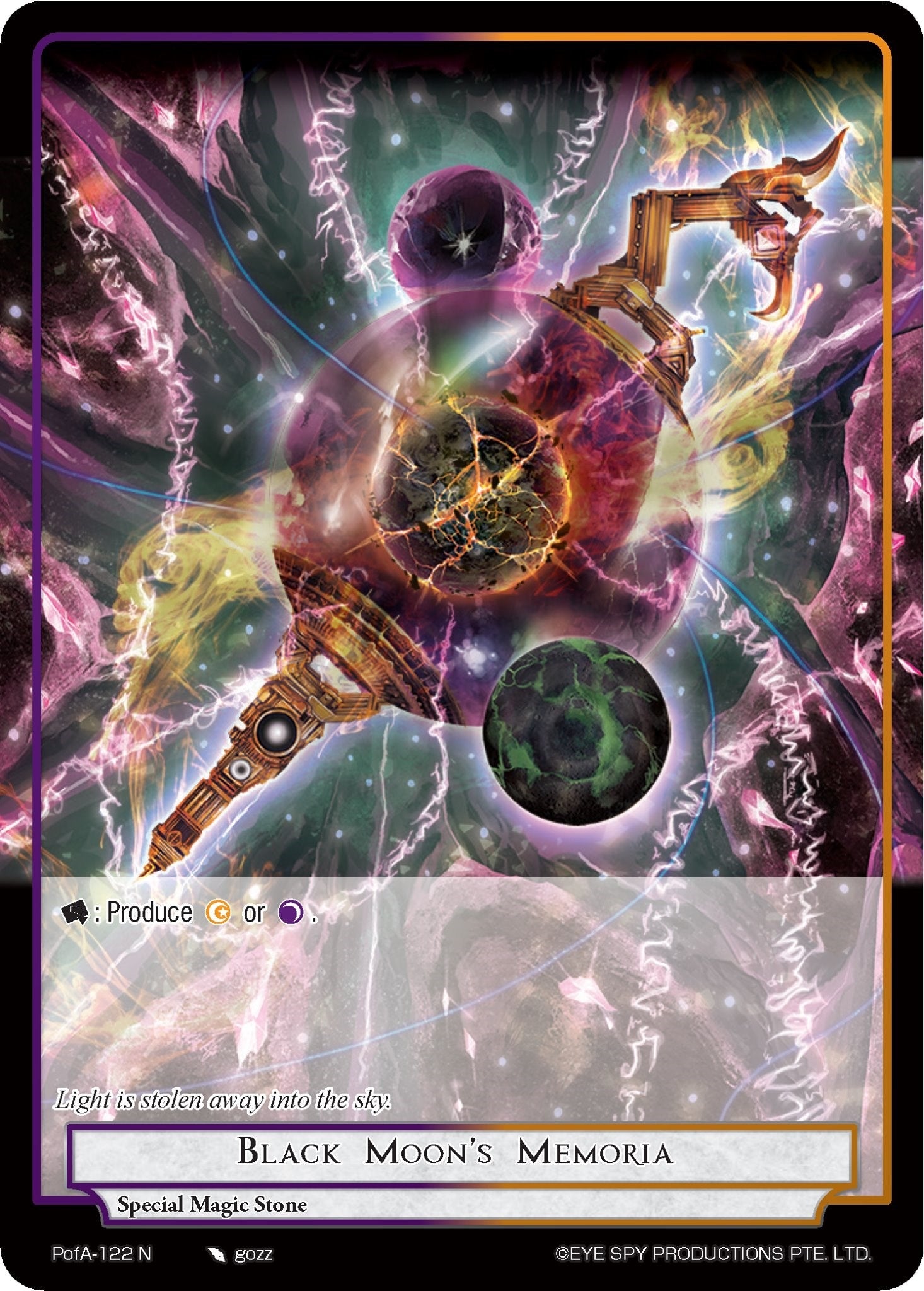 Image for Black Moon's Memoria (Alice Origin IV: Prologue of Attoractia) (PofA-122) - Force of Will