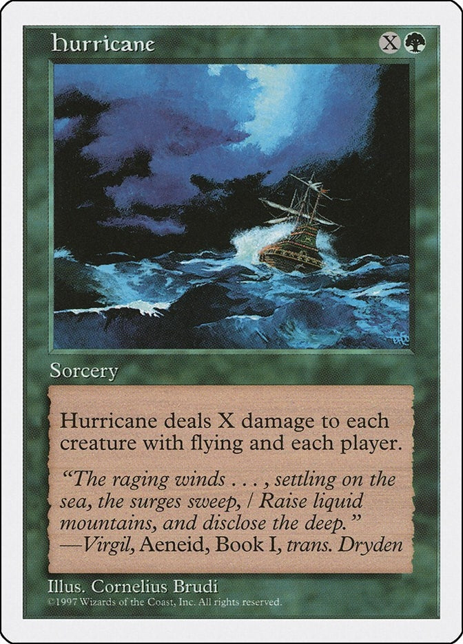 Image for Hurricane (Fifth Edition) - Magic: The Gathering