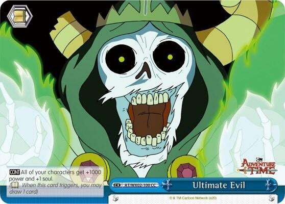 Image for Ultimate Evil (Adventure Time) (AT/WX02-100 CC) - Weiss Schwarz