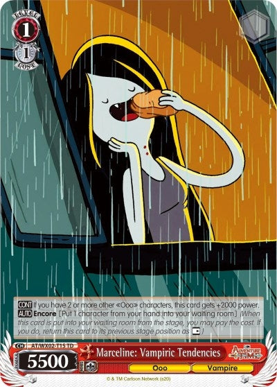 Image for Marceline: Vampiric Tendencies (Adventure Time) (AT/WX02-T15 TD) - Weiss Schwarz