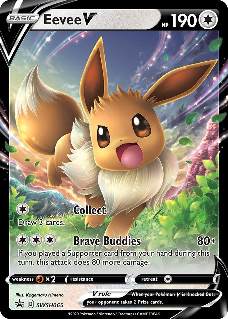 Image for Eevee V - SWSH065 (SWSH: Sword & Shield Promo Cards) (SWSH065) - Pokemon