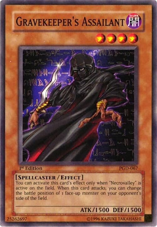Image for Gravekeeper's Assailant (Pharaonic Guardian) (PGD-067) - YuGiOh