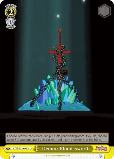 Image for Demon Blood Sword (Adventure Time) (AT/WX02-032 U) - Weiss Schwarz