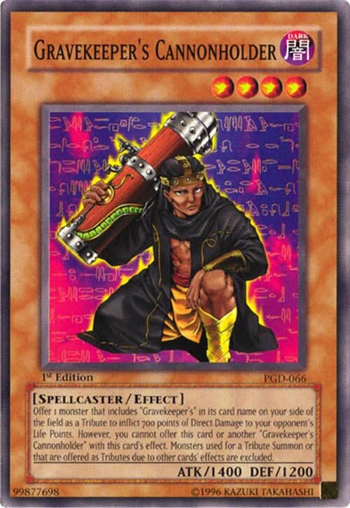 Image for Gravekeeper's Cannonholder (Pharaonic Guardian) (PGD-066) - YuGiOh