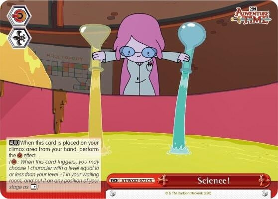 Image for Science! (Adventure Time) (AT/WX02-072 CR) - Weiss Schwarz