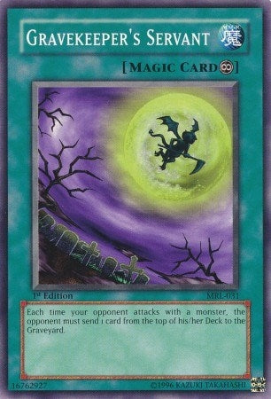 Image for Gravekeeper's Servant (Magic Ruler) (MRL-031) - YuGiOh