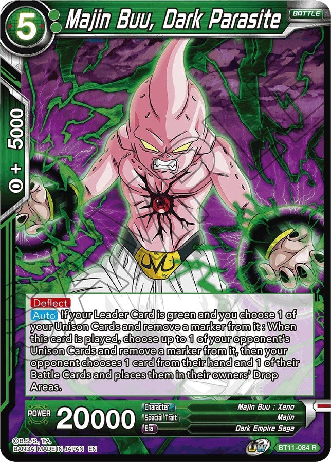 Image for Majin Buu, Dark Parasite (Vermilion Bloodline) (BT11-084) - Dragon Ball Super: Masters