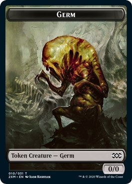 Image for Germ // Ooze Double-Sided Token (Double Masters) (10 // 15) - Magic: The Gathering