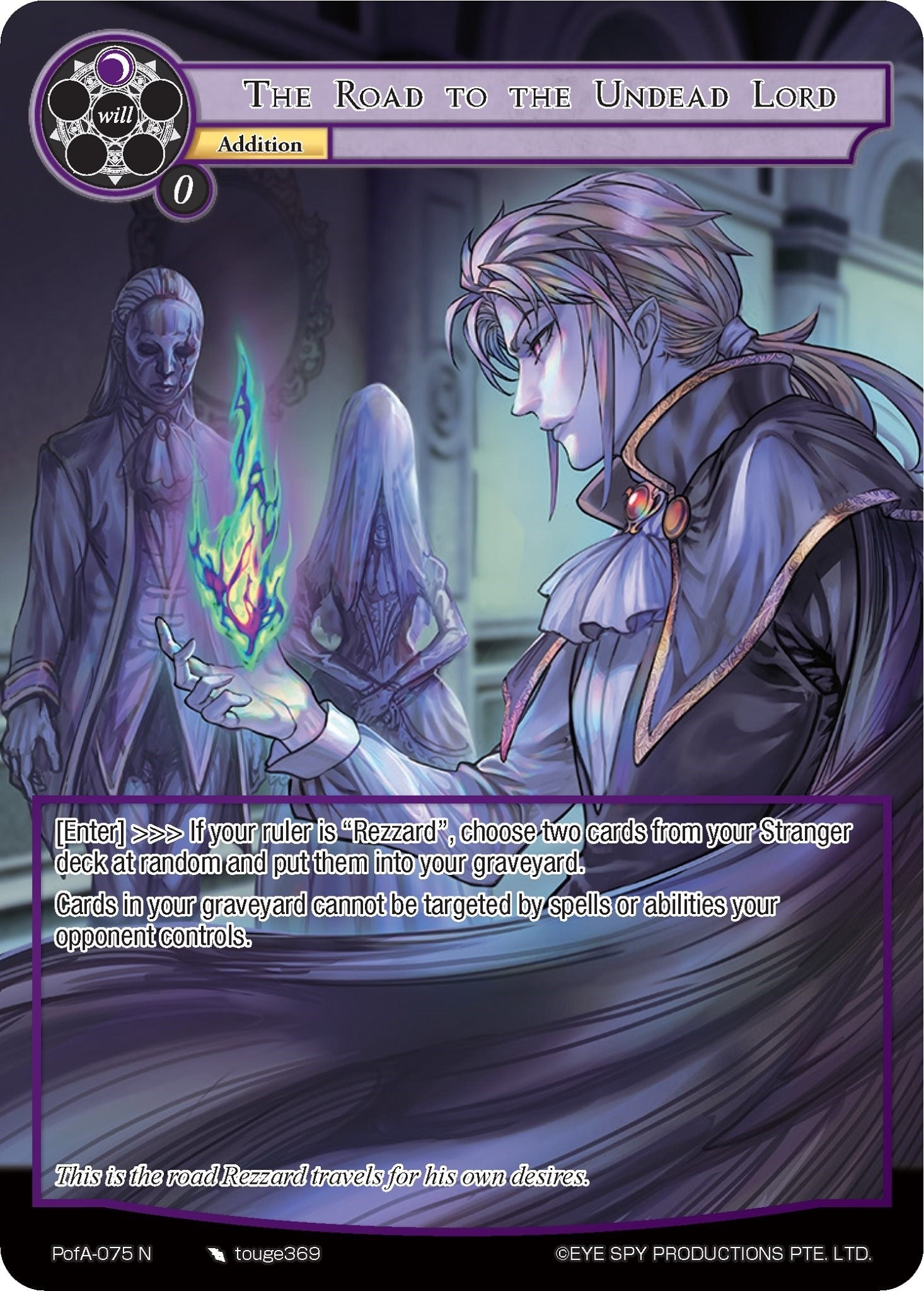 Image for The Road to the Undead Lord (Full Art) (Alice Origin IV: Prologue of Attoractia) (PofA-075) - Force of Will
