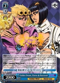 Image for Golden Dream, Giorno & Bucciarati (Bushiroad Event Cards) (JJ/BSF2020-02 PR) - Weiss Schwarz