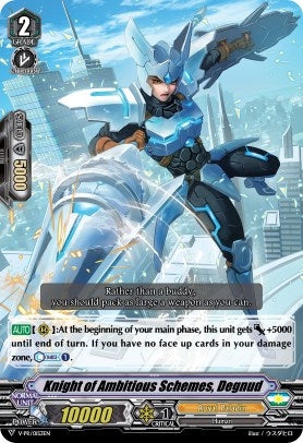 Image for Knight of Ambitious Schemes, Degnud (V Promo Cards) (V-PR/0153EN) - Cardfight Vanguard